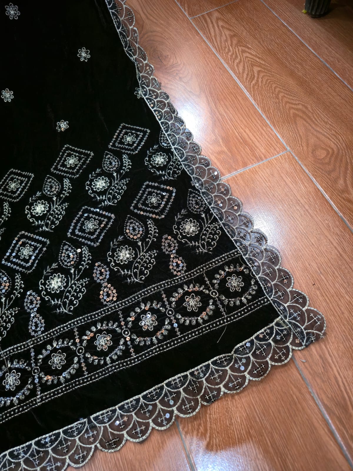 Premium Velvet Shawl VS0010