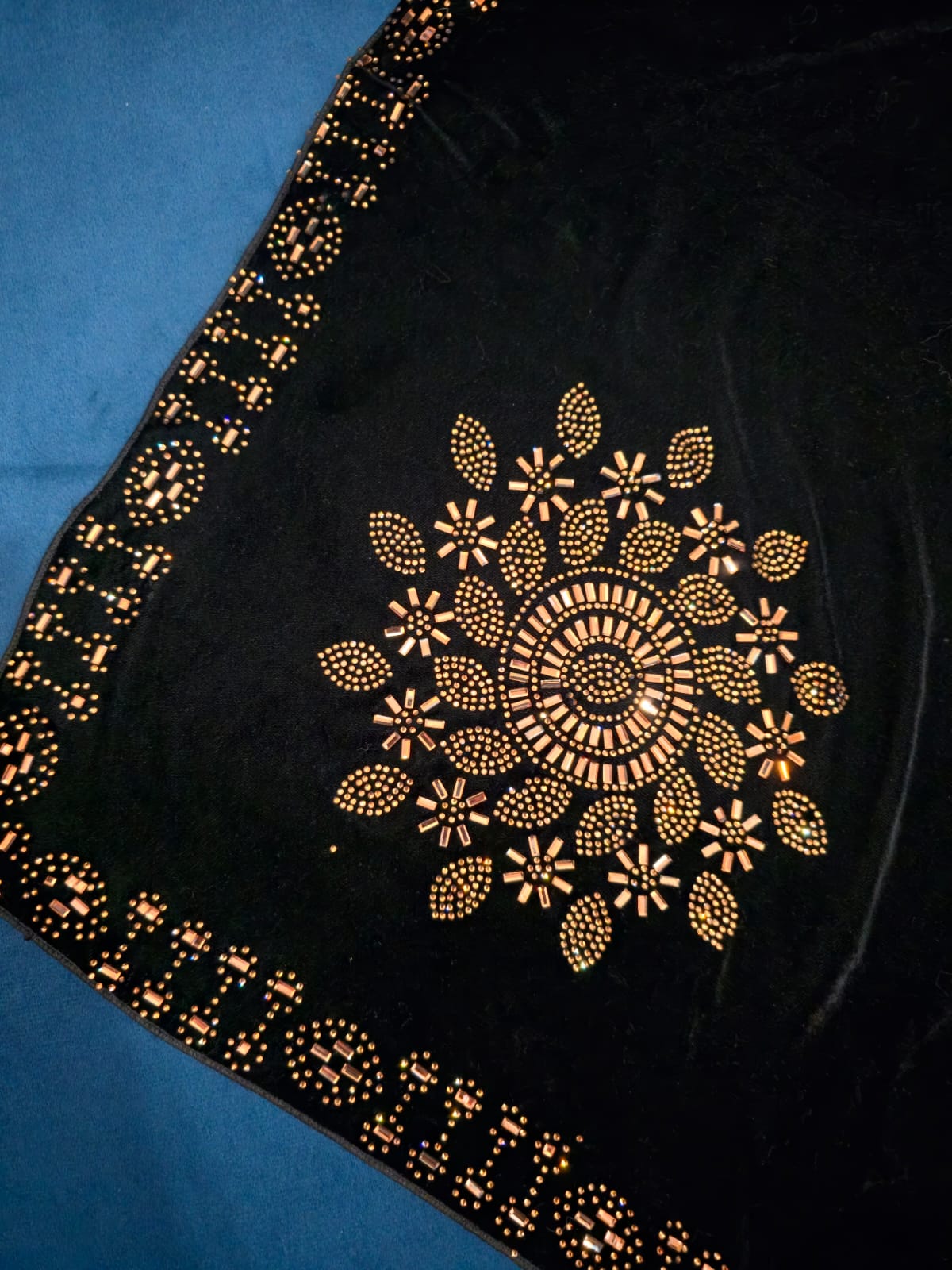 Premium Velvet Shawl VS004