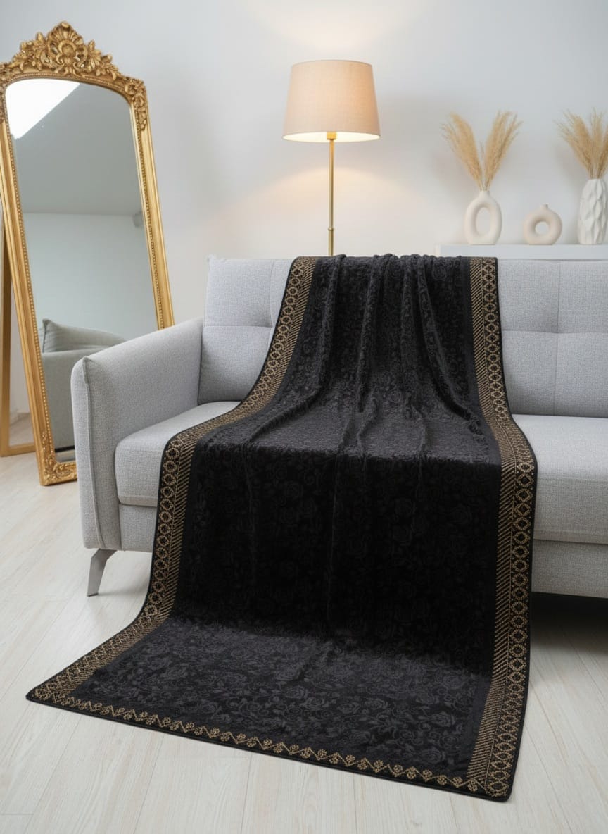 Embossed Velvet Shawl VS009