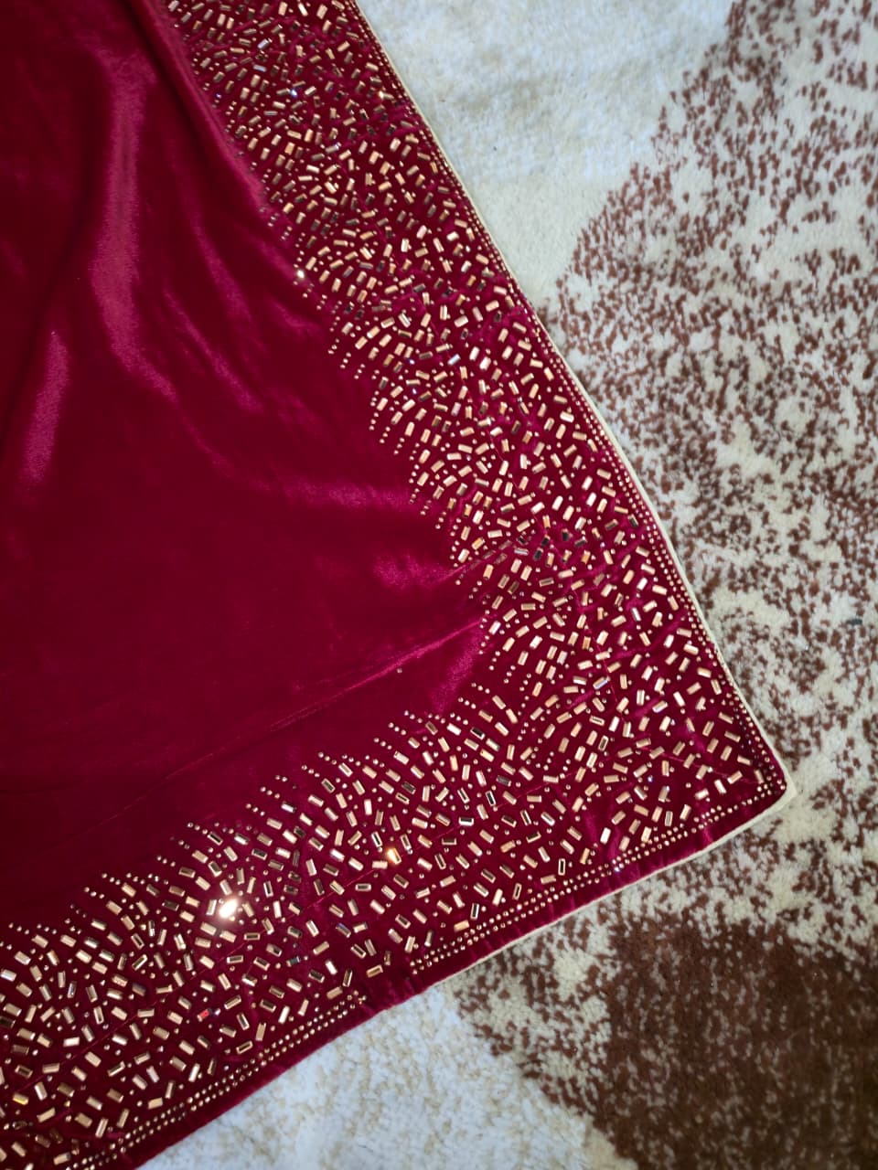 Premium Velvet Shawl VS005