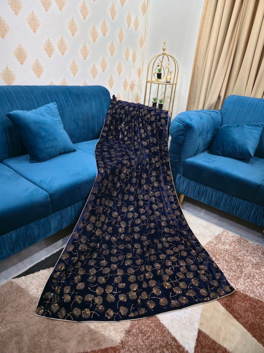 Premium Velvet Shawl VS006