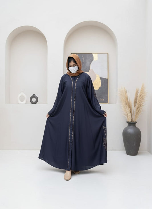 Black Abaya A006