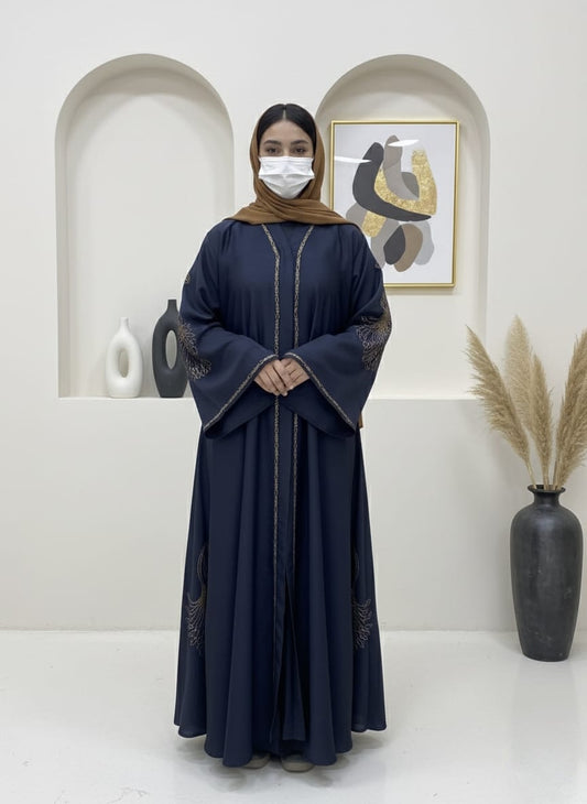 Black Abaya A006