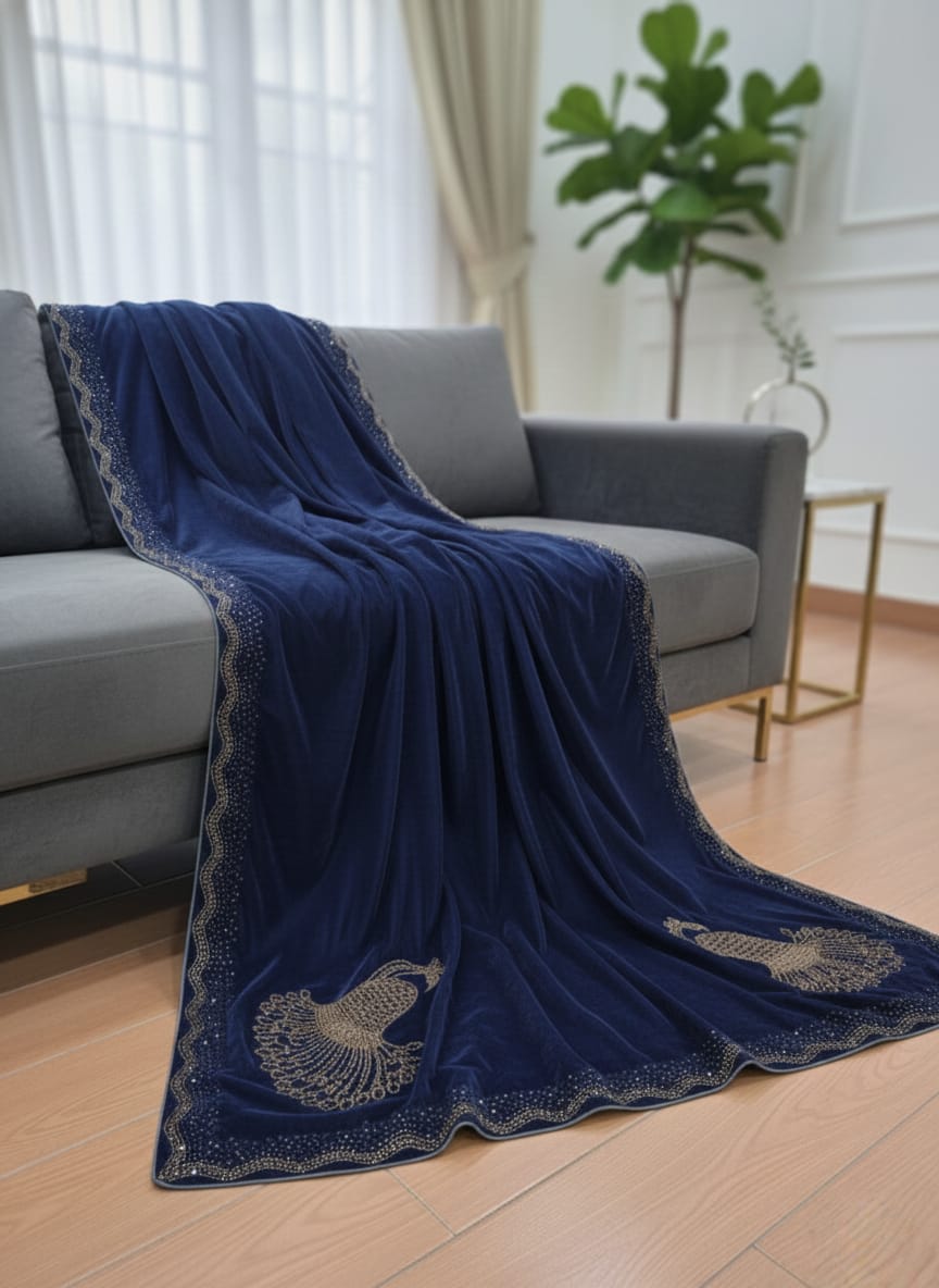 Premium Micro Velvet 9000 Shawl VS007