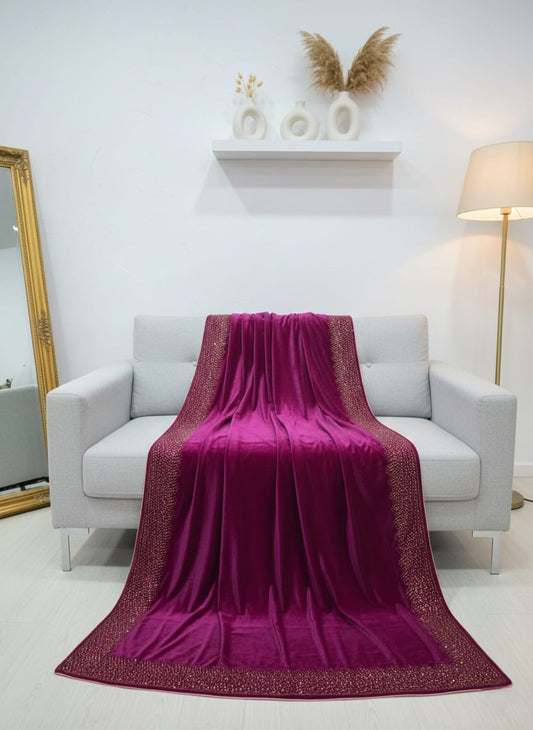 Premium Velvet Shawl VS005