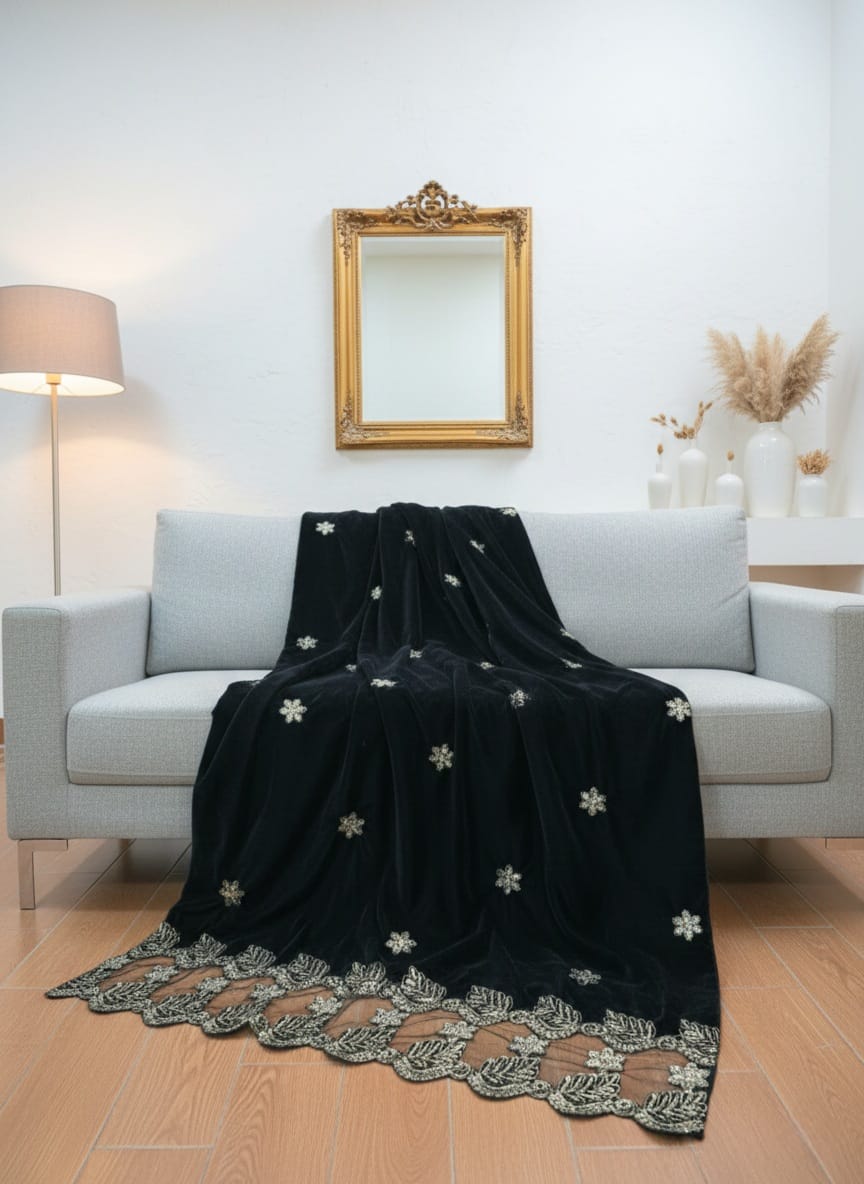 Premium Velvet Shawl VS0012