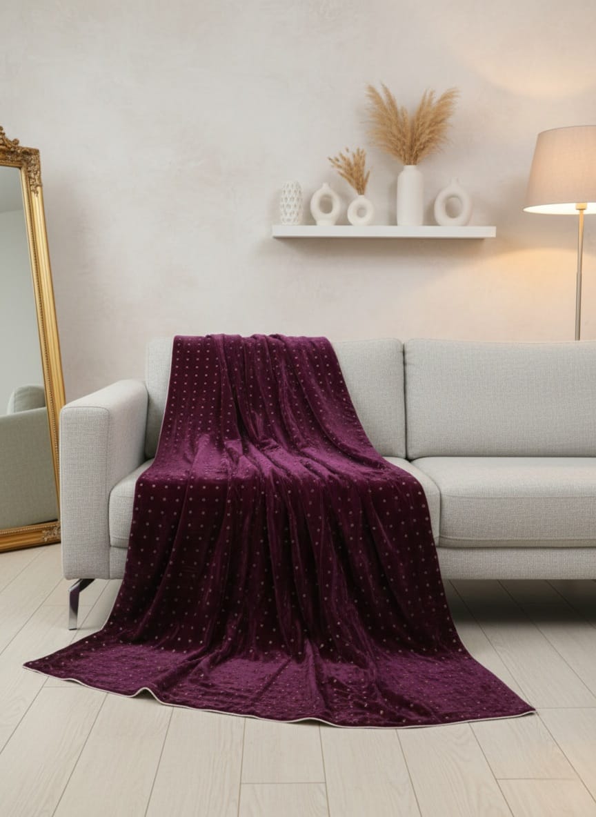 Premium Velvet Shawl VS0011