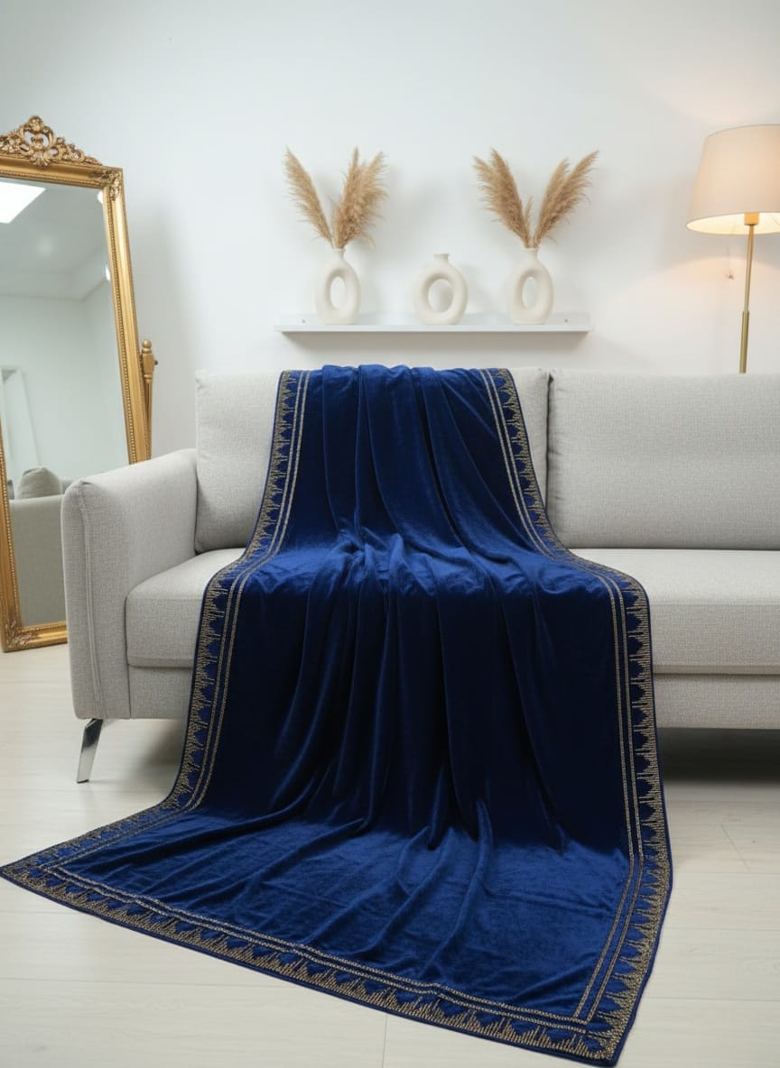 Premium Velvet Shawl VS0013