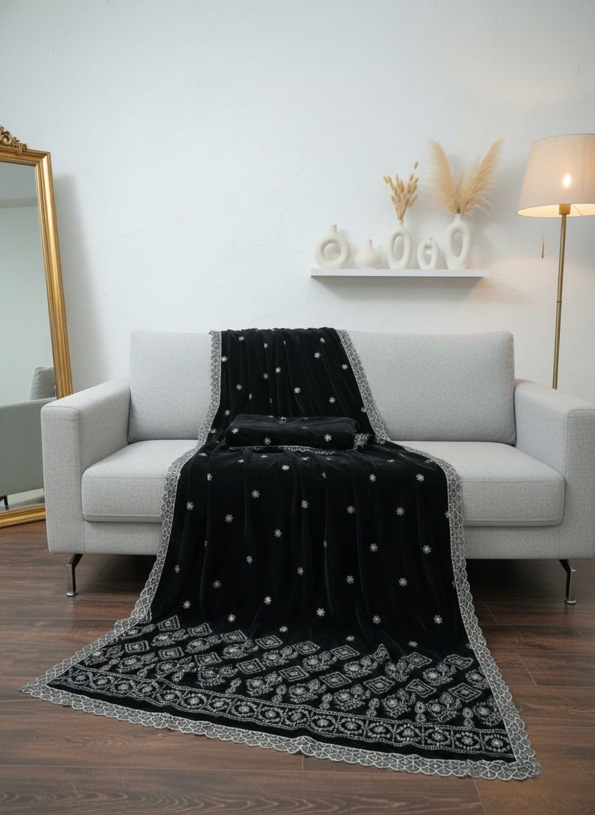 Premium Velvet Shawl VS0010