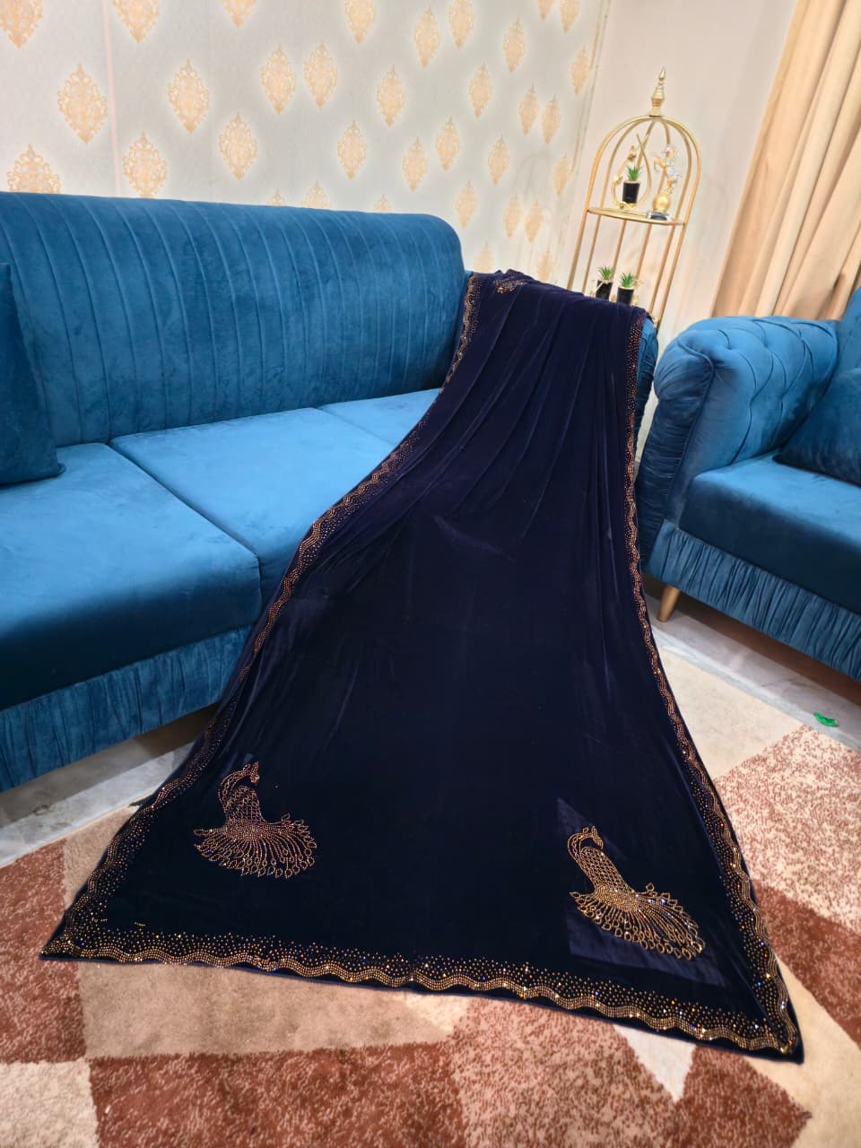 Premium Micro Velvet 9000 Shawl VS007