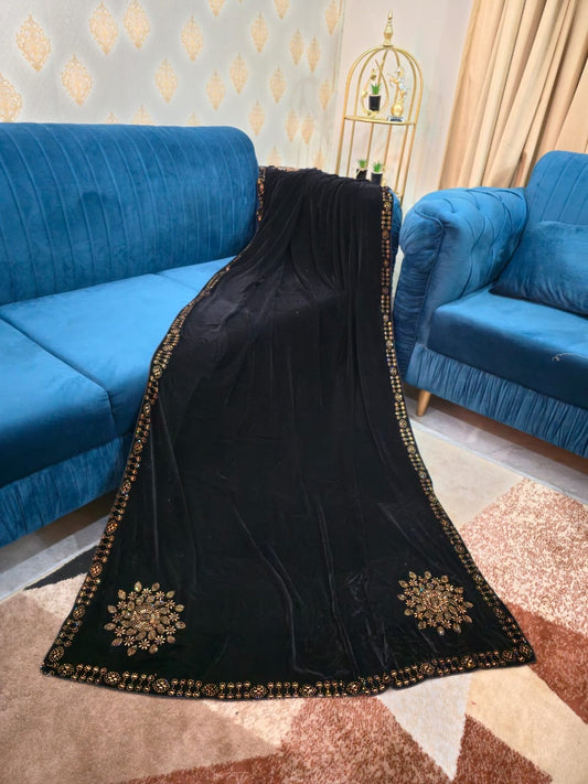 Premium Velvet Shawl VS004