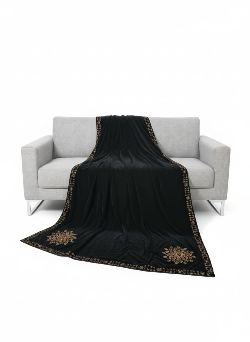 Premium Velvet Shawl VS004