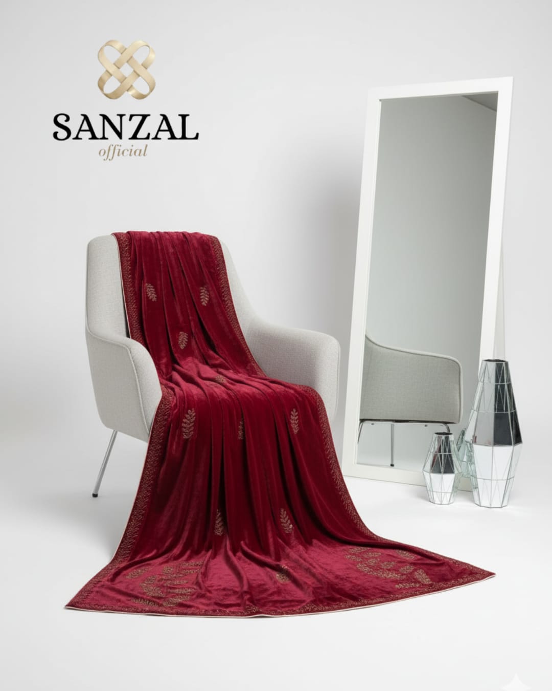 Premium Micro Velvet 9000 Shawl VS001