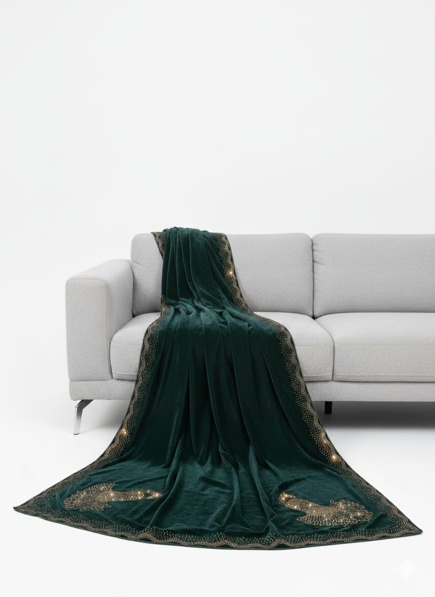 Premium Micro Velvet 9000 Shawl VS007