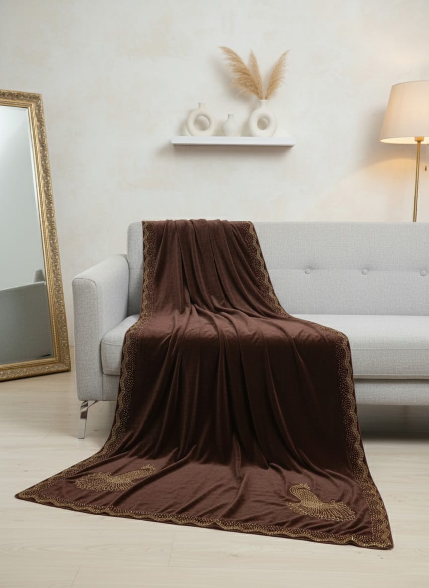 Premium Micro Velvet 9000 Shawl VS007